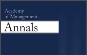 Academy of Management Annals journal logo