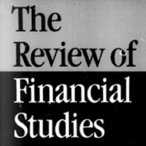 Review of Financial Studies journal logo