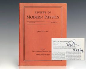 Reviews of Modern Physics journal logo