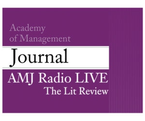 Academy of Management Journal journal logo