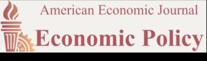 American Economic Journal: Economic Policy journal logo