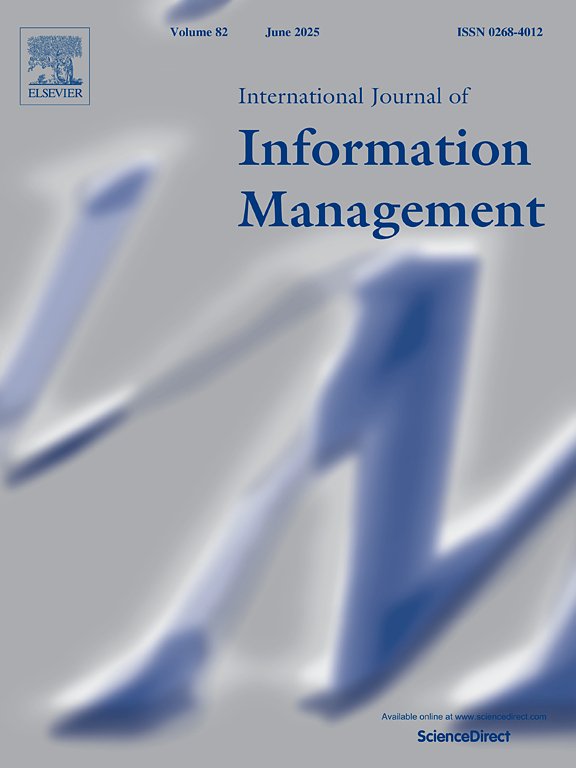 International Journal of Information Management pic