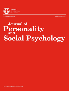 Journal of Personality and Social Psychology journal logo