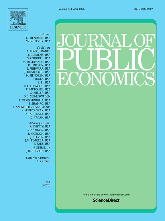 Journal of Public Economics Photo