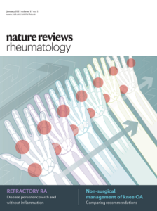 Nature reviews. Rheumatology journal logo