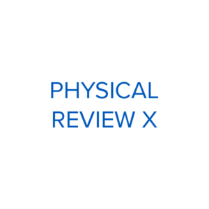 Physical Review X journal logo