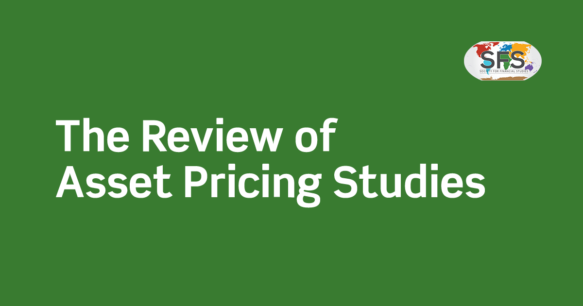 Review of Asset Pricing Studies Photo