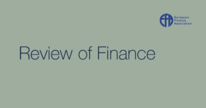 Review of Finance journal logo