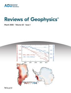 Reviews of Geophysics journal logo