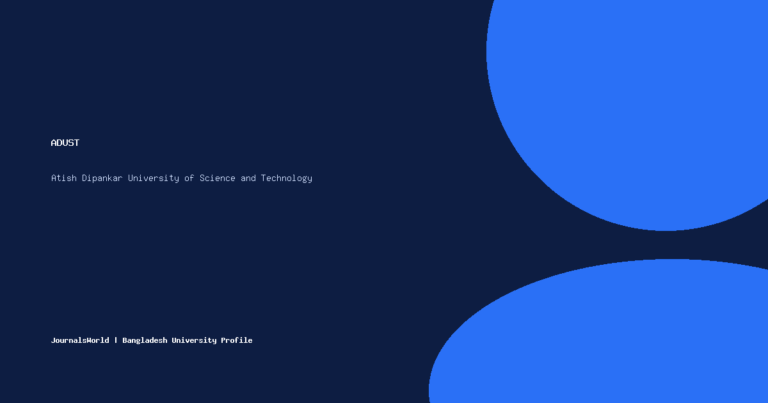 Atish Dipankar University of Science and Technology university profile image
