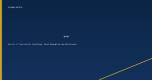 Journal of Experimental Psychology: Human Perception and Performance journal logo