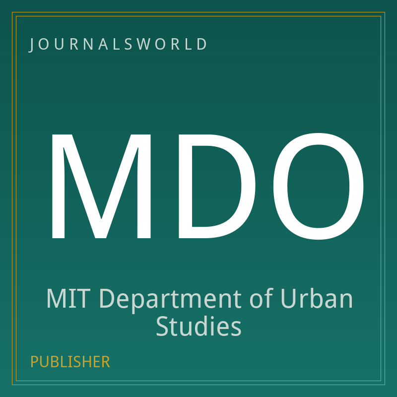 MIT Department of Urban Studies and Planning logo